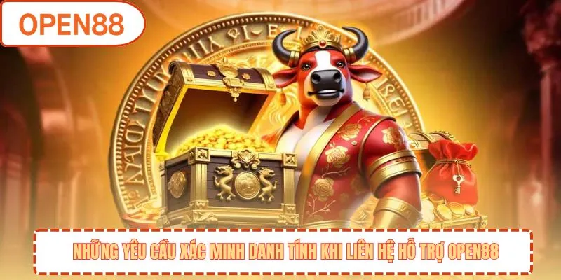 Những yêu cầu xác minh danh tính khi liên hệ hỗ trợ OPEN88